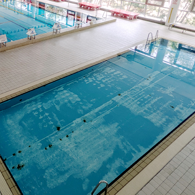 黒瀬屋内プール1階幼児用プールの写真