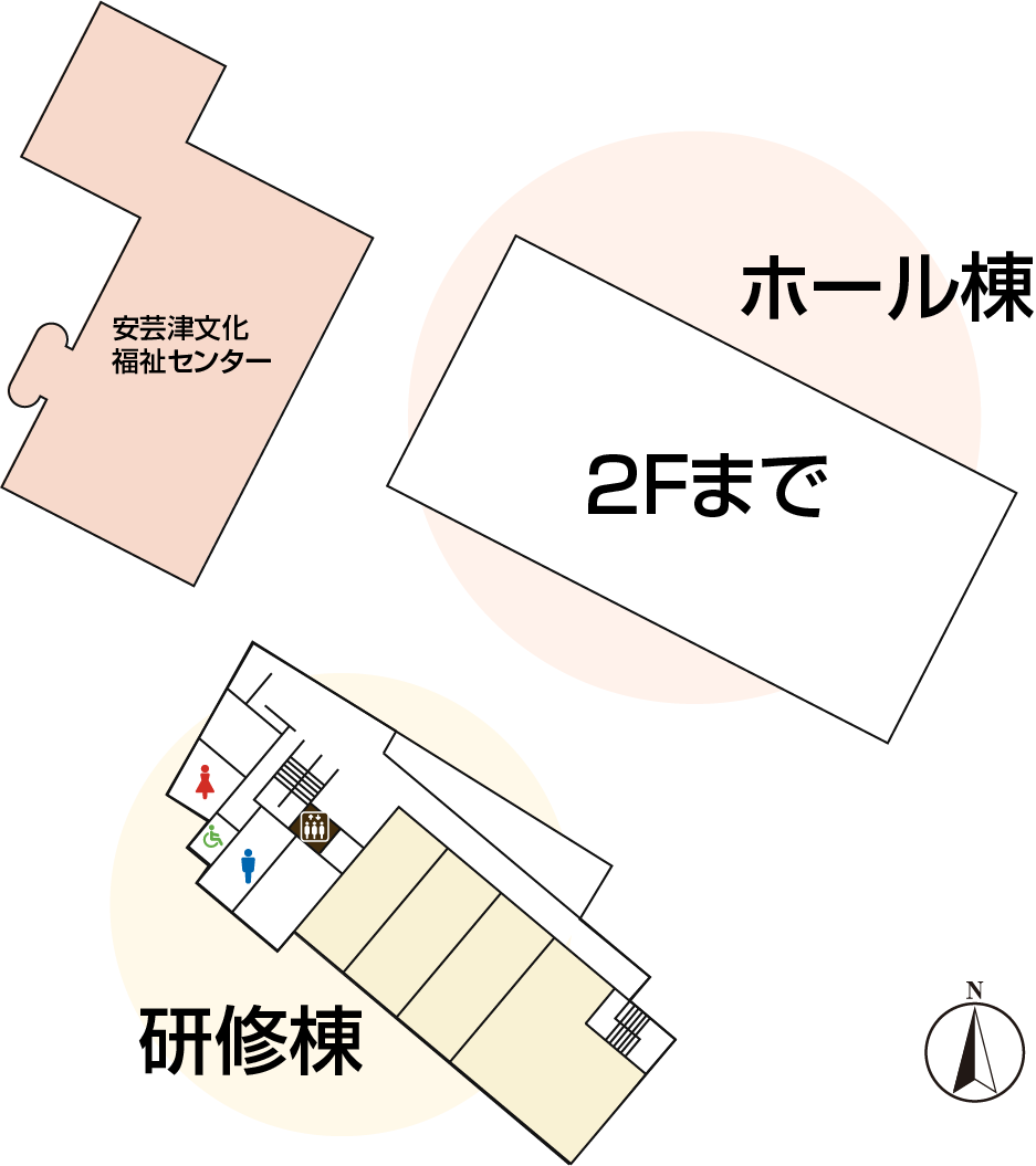 安芸津生涯学習センター3階地図