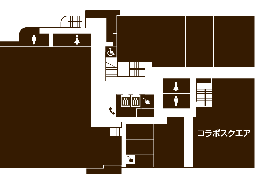東広島市市民文化センター3階地図