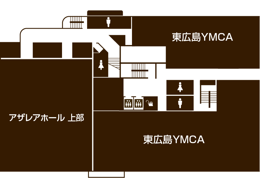 東広島市市民文化センター4階地図