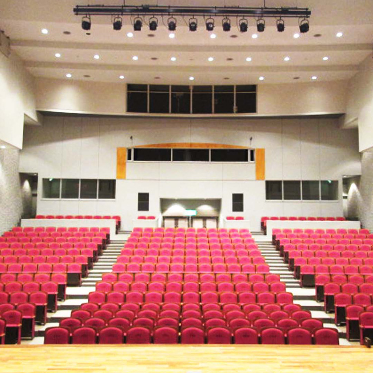 豊栄生涯学習センターアゼイリアホールの客席の写真
